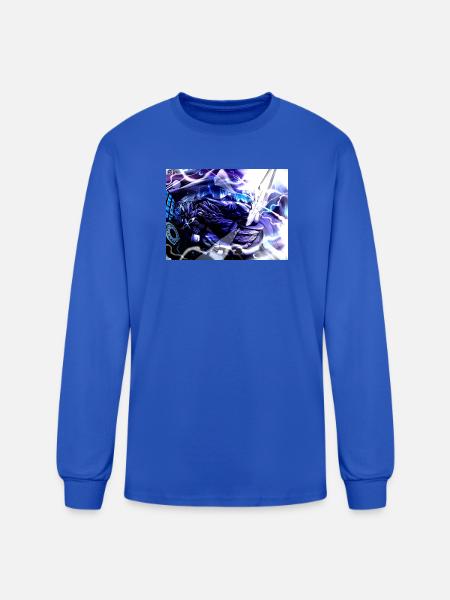 Moonlit Oni Blade - Men's Long Sleeve T-Shirt - royal blue