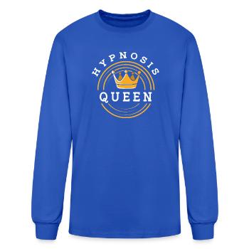 Hypnotist Hypnosis Queen - Men's Long Sleeve T-Shirt - royal blue - Front