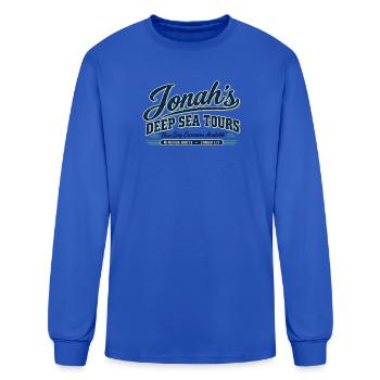 Jonah's Deep Sea Tours - Men's Long Sleeve T-Shirt - royal blue - Front