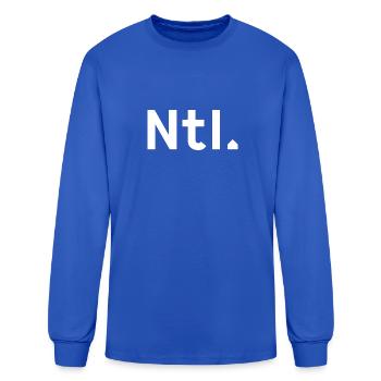 the national band - Men's Long Sleeve T-Shirt - royal blue - Front