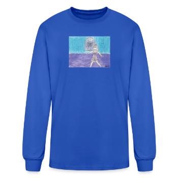 Dance of the Sugar Plum Fairy Nutcracker Scene - Men's Long Sleeve T-Shirt - royal blue - Front