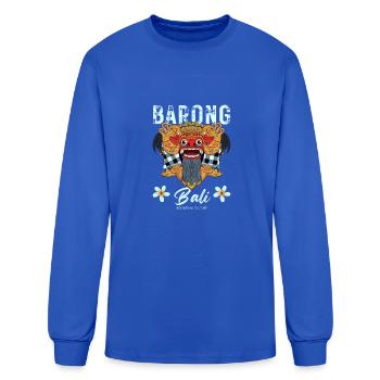 Barong Bali Indonesia Culture, Bali Lands - Men's Long Sleeve T-Shirt - royal blue - Front