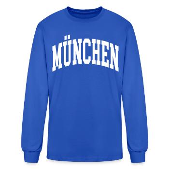 Munich - Men's Long Sleeve T-Shirt - royal blue - Front
