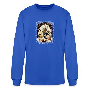 Halloween dancer - Men's Long Sleeve T-Shirt - royal blue - Front