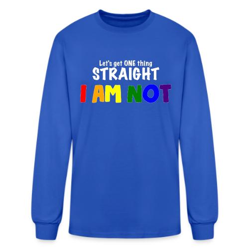 I Am Not... - Men's Long Sleeve T-Shirt