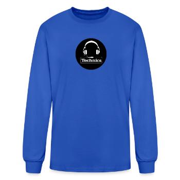 technics 1 - Men's Long Sleeve T-Shirt - royal blue - Front