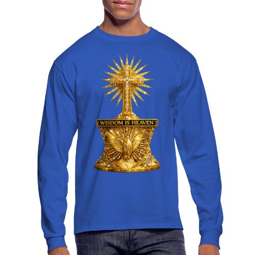 Wisdom is Heaven - Men's Long Sleeve T-Shirt