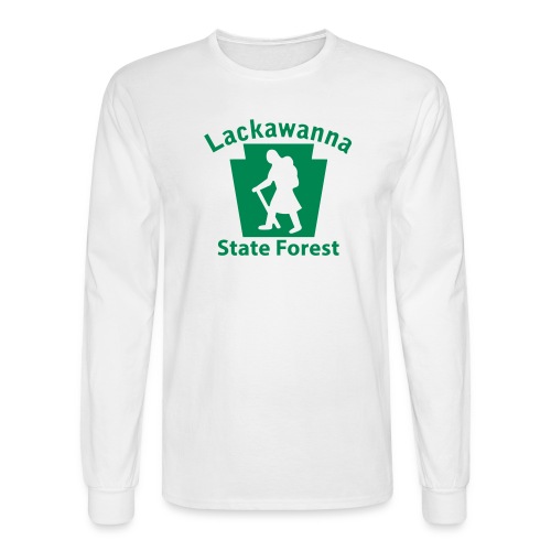 Lackawanna State Forest Keystone Hiker female - Men's Long Sleeve T-Shirt
