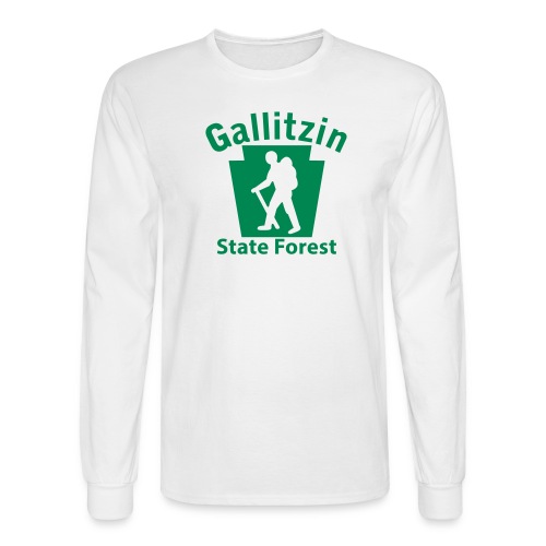 Gallitzin State Forest Keystone Hiker male - Men's Long Sleeve T-Shirt