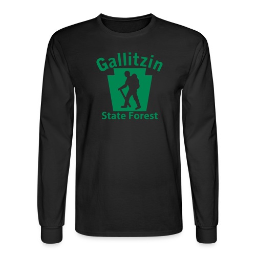 Gallitzin State Forest Keystone Hiker male - Men's Long Sleeve T-Shirt