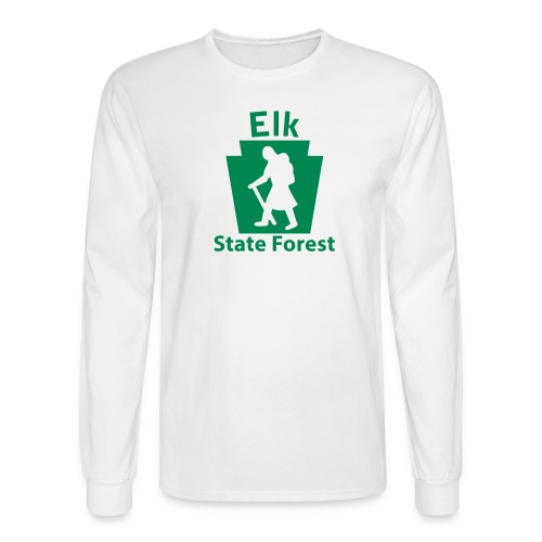 Elk State Forest Keystone Hiker female - Men's Long Sleeve T-Shirt
