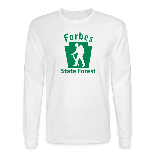 Forbes State Forest Keystone Hiker male - Men's Long Sleeve T-Shirt