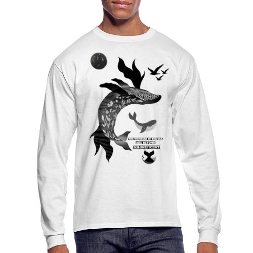 The Wonders Of The Sea - Men's Long Sleeve T-Shirt