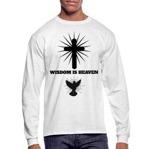 Wisdom Is Heaven - Men's Long Sleeve T-Shirt