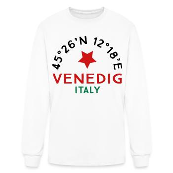 Venice - Men's Long Sleeve T-Shirt - white - Front