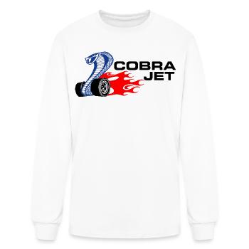Cobra Jet - Men's Long Sleeve T-Shirt - white - Front