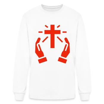 Jesus Christ - Men's Long Sleeve T-Shirt - white - Front