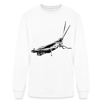 Grasshopper/ Grashüpfer - Men's Long Sleeve T-Shirt - white - Front