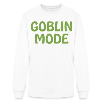 Goblin Mode - Men's Long Sleeve T-Shirt - white - Front
