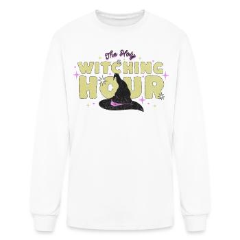 The Hex Witching Hour - Men's Long Sleeve T-Shirt - white - Front