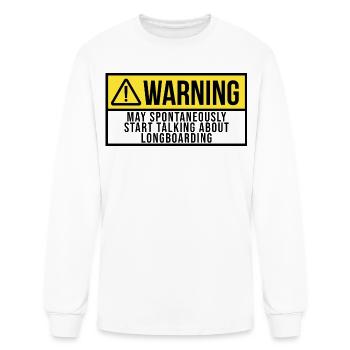 Longboard Longboard - Men's Long Sleeve T-Shirt - white - Front