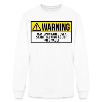 Pole Vault - Men's Long Sleeve T-Shirt - white - Front