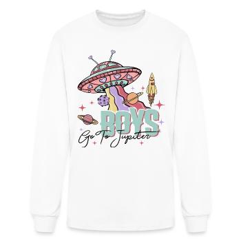 Boys Go To Jupiter - Men's Long Sleeve T-Shirt - white - Front