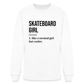 Skateboard Skateboard Skateboard - Men's Long Sleeve T-Shirt - white - Front