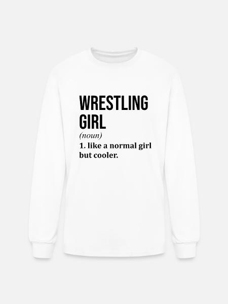 Wrestling Wrestling Wrestling - Men's Long Sleeve T-Shirt - white