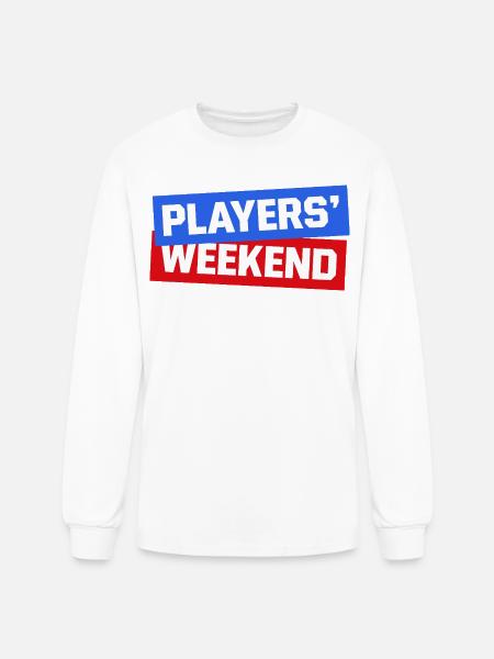 Players Weekend - Men's Long Sleeve T-Shirt - white