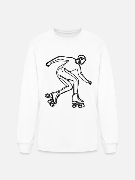 Farming ECG - Men's Long Sleeve T-Shirt - white
