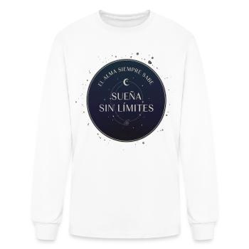 Sueña Sin Límites - Men's Long Sleeve T-Shirt - white - Front