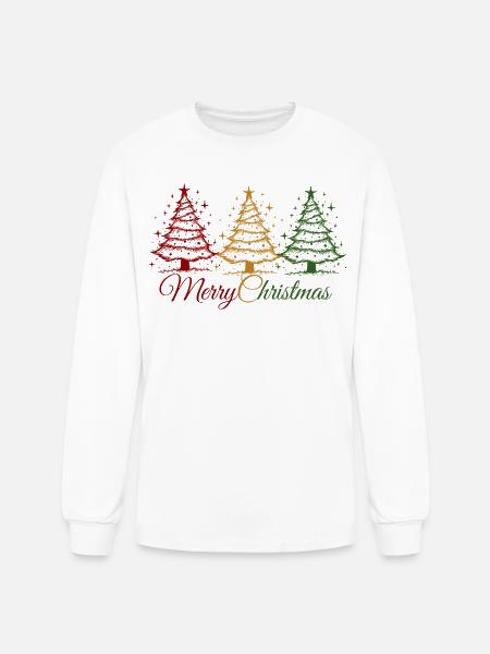 Christmas - Men's Long Sleeve T-Shirt - white