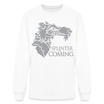 Splinter is Coming - Men's Long Sleeve T-Shirt - white - Front