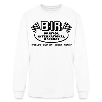Bristol International Raceway  - Men's Long Sleeve T-Shirt - white - Front