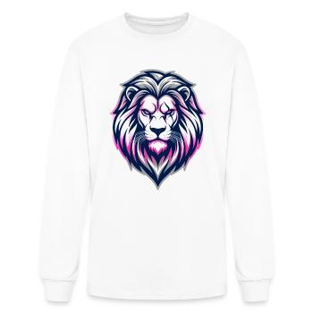 The Mighty Lion - Demigirl Edition - Men's Long Sleeve T-Shirt - white - Front