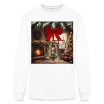 Christmas bell - Men's Long Sleeve T-Shirt - white - Front