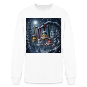 Christmas bell - Men's Long Sleeve T-Shirt - white - Front
