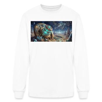 Aeon Gear Rift: Neon Desert - Men's Long Sleeve T-Shirt - white - Front