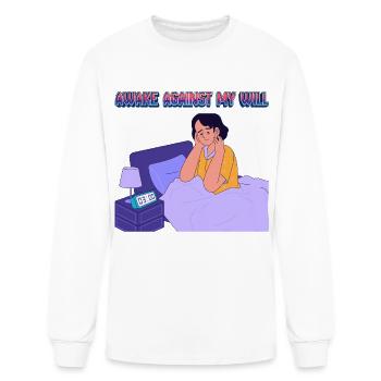 Awake Against My Will - Men's Long Sleeve T-Shirt - white - Front