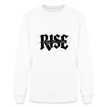 Play The Odds Gothic Tee - Men's Long Sleeve T-Shirt - white - Front