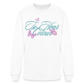 To Hear Colour - Men's Long Sleeve T-Shirt - white - Front
