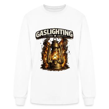 Gaslighting Vintage Psychological - Men's Long Sleeve T-Shirt - white - Front