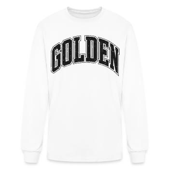 Golden  - Men's Long Sleeve T-Shirt - white - Front