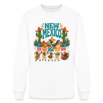 New-Mexico-Desert-Fiesta-Mariachi-Band---Cactus - Men's Long Sleeve T-Shirt - white - Front