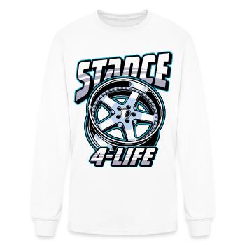 Stance 4 Life - Men's Long Sleeve T-Shirt - white - Front