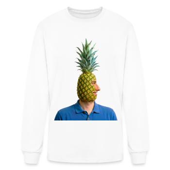The Fruit Seller - Men's Long Sleeve T-Shirt - white - Front