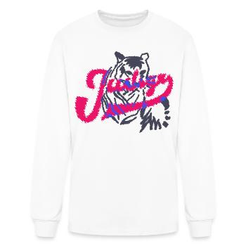 Exotic Tiger - Men's Long Sleeve T-Shirt - white - Front
