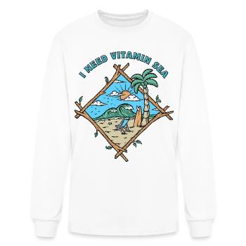 Summer Vibes - Men's Long Sleeve T-Shirt - white - Front