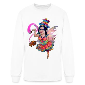 Abril Fairy - Men's Long Sleeve T-Shirt - white - Front